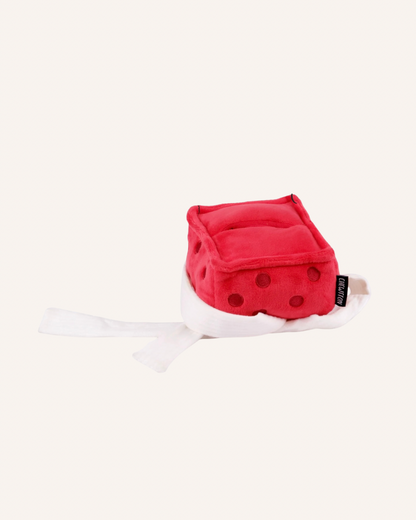 Gift Box Dog Squeaky & Crinkle Snuffle Toy - Chewffon